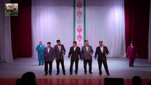 Женский и мужской составы народного ансамбля татарской песни "Кояш" 16.11.2025.