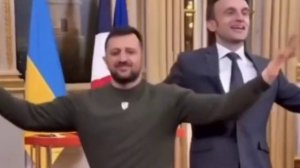 Макрон и Зеленский показали как летают французские истребители Rafale