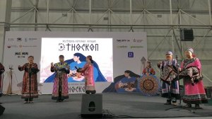 Народный фольклорный ансамбль «Илга дярини» на фестивале «Этноскоп 2025»