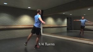 Тренировка вращений в зале. Rotation Practice for Figure Skaters (360p)