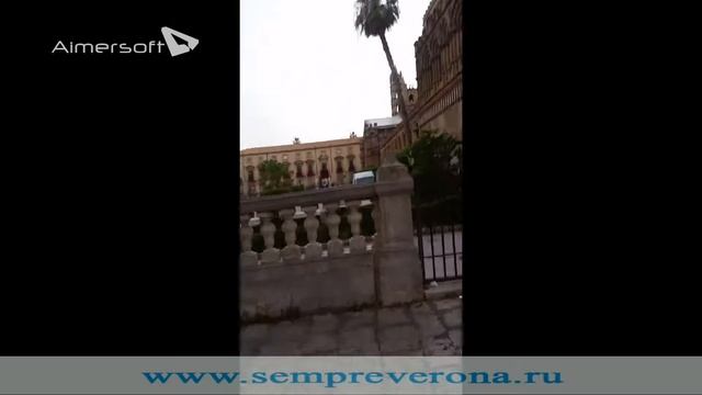 Палермо. Сицилия. Главный собор города.