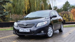 Toyota Corolla 1.6 AT 2008 черный