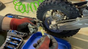 Замена тормозных колодок на kayo ts90