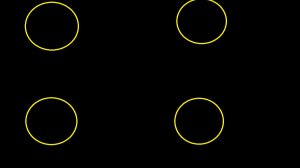 Рисуем глазами КВАДРАТ и следим за ритмом смены цветов!