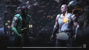 Mortal Kombat X - Рептилия vs Кано. Фаталити