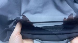 Шифон чёрного цвета 24312