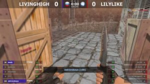 LivingHigh CUP // Финал нижней сетки // LILYLIKE -vs- LIVINGHIGH // 2 карта @kn1feTV