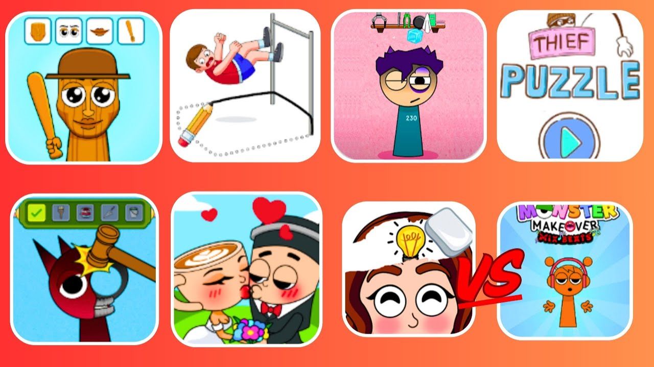 🌈SPRUNKI VS Delete Puzzle смотреть онлайн