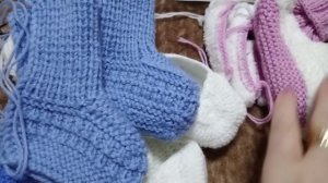 💝Моя история заказов💝🐇Много тапочек и пинеток. 💙Готов комбинезон 💙