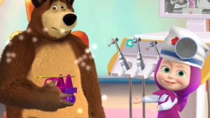 МАША И МЕДВЕДЬ. МАША ДАНТИСТ