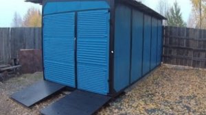 Гараж на даче. Строим гараж на даче своими руками.