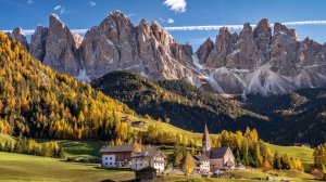 4K Путешествие в ИТАЛИЮ Доломитовые АЛЬПЫ