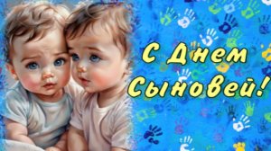 С Днем Сыновей! 22 ноября. Красивое Поздравление с Днем Сына !