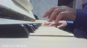 Пианино: "Два весёлых гуся" (обработка исполнителя)