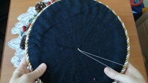 Круглые сюжеты: мой способ оформления без рамки