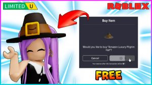 🍂ПОЛУЧАЕМ БЕСПЛАТНО Шляпу Пилигрима в Amazon #роблокс #roblox #freeugc