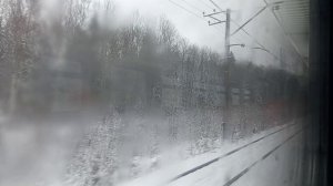 Поездка от ст. Березники-Сортировочные до о.п. Замельничный (174 км) на ЭД4М-0194