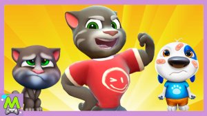 Новый Говорящий Том против Хэнка и Тома.Какой Виртуальный Питомец Самый Лучший