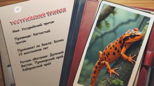 Агент биосферы / Уссурийский тритон / 19.11.25