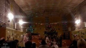 Детская ёлка в деревне Маловская 2015 год