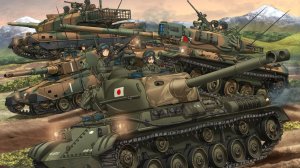 Японские танки от появления до нашего времени