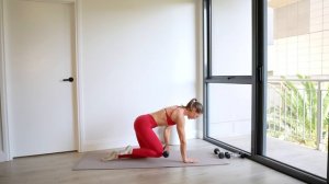 31 MIN POWER PILATES   Full body with light dumbbells