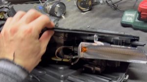 Audi Q3 - замена линз, диодные линзы Expression Drive