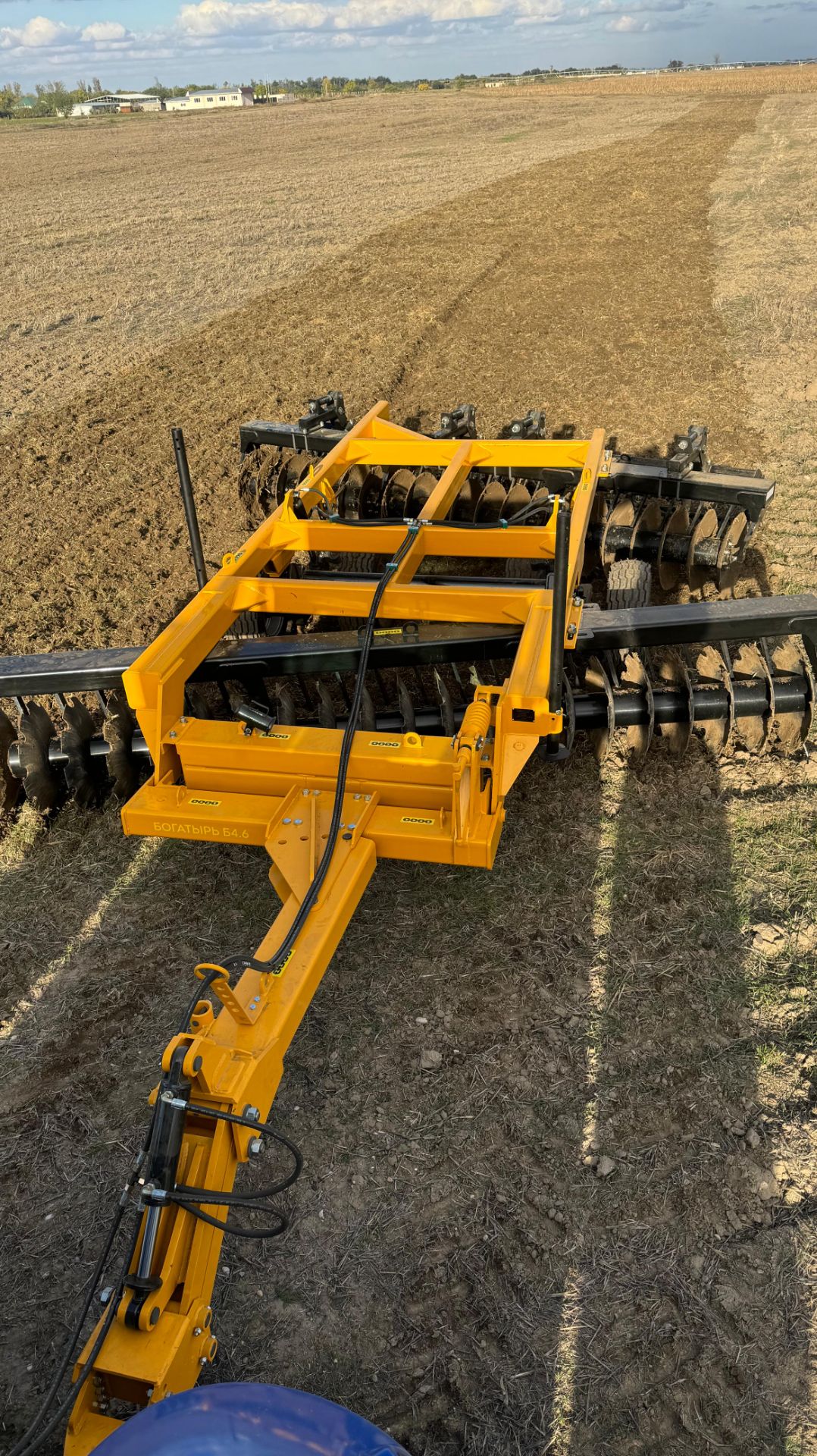 Тяжелая дисковая борона, шириной захвата 7м смотреть онлайн