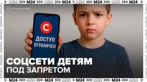 В России предложили запретить доступ к соцсетям детям до 14 лет - Москва 24