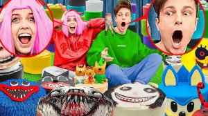 Никогда не стоит готовить торты ВСЕХ МОНСТРОВ в ТРИ Часа ночи!