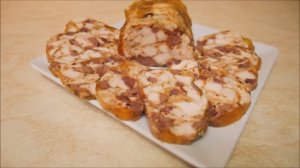 Домашняя КУРИНАЯ ветчина рецепт ВЕТЧИНА в домашних условиях МЯСО в духовке