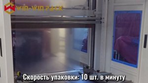 WIN-WIN PACK Автоматическая машина для упаковки в рукав с фронтальной подачей