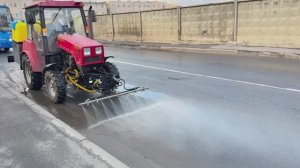 Навесное поливомоечное оборудование с комплектом ручной мойки для МТЗ 320 и аналогов