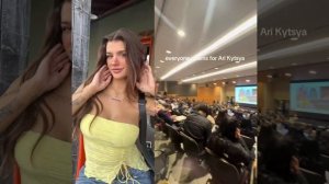 Украинская онлифанщица Ариэль Данилюк провела лекцию для 1200 студентов Вашингтонского университета