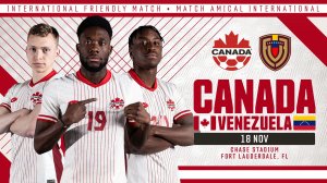 Венесуэла — Канада Футбол Товарищеский матч. Смотреть Прямую Трансляцию 19.11.2025