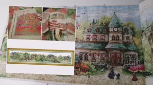 Зелёная деревенька и мои находки для оживления сюжета. Вышивка крестом