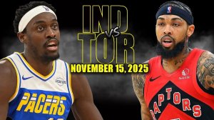 16.11.2025 | ОБЗОР МАТЧА | Индиана Пэйсерс - Торонто Рэпторс | Highlights