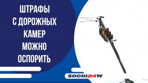 Полиция Сочи: штрафы с дорожных камер можно оспорить