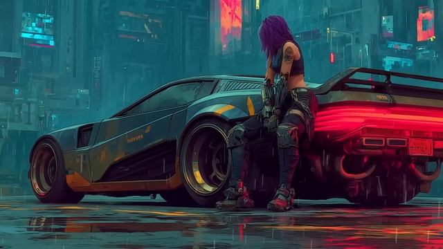 Ванта - Ритмична  города неоновых городов, фоновая электронная музыка