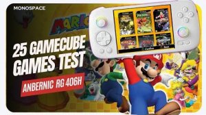 Тест 25 игр с Gamecube | Anbernic RG406H