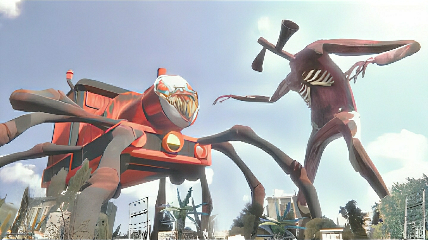 Сиреноголовый и Чу-Чу Чарльз. Sirenhead and Choo Choo Charles