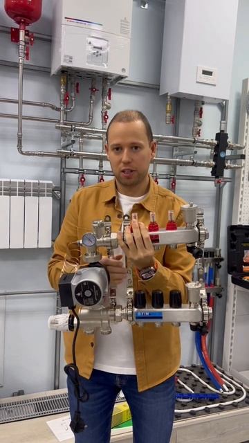 Насосно смесительный узел для теплого пола. смотреть онлайн