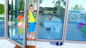 Увлекательные игры Ники и Влада с мамой! Видео для детей!