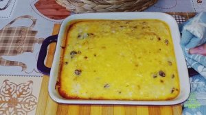 Творожная запеканка