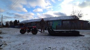 ПЕРВЫЙ ЛЁД 2025-26, А ТЫ УВЕРЕН? ПОДГОТОВКА К ЗИМНЕМУ СЕЗОНУ \ НОВЫЕ САНИ ДЛЯ СНЕГОХОДА ОТ МАКСИХОДА