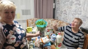 Закупили продукты // гораздо дешевле//