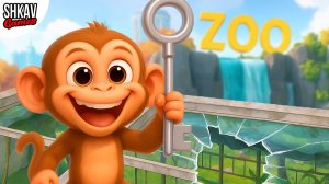 ОБЕЗЬЯН СБЕЖАЛ ИЗ ЗООПАРКА в I Am Monkey VR! / Часть 4