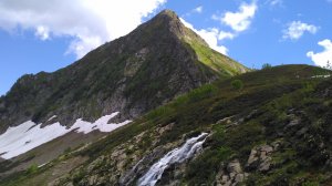 Горы Красной Поляны. Пеший маршрут  к Водопаду Медвежий.