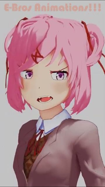 Natsundere Blender Short ddlc natsuki