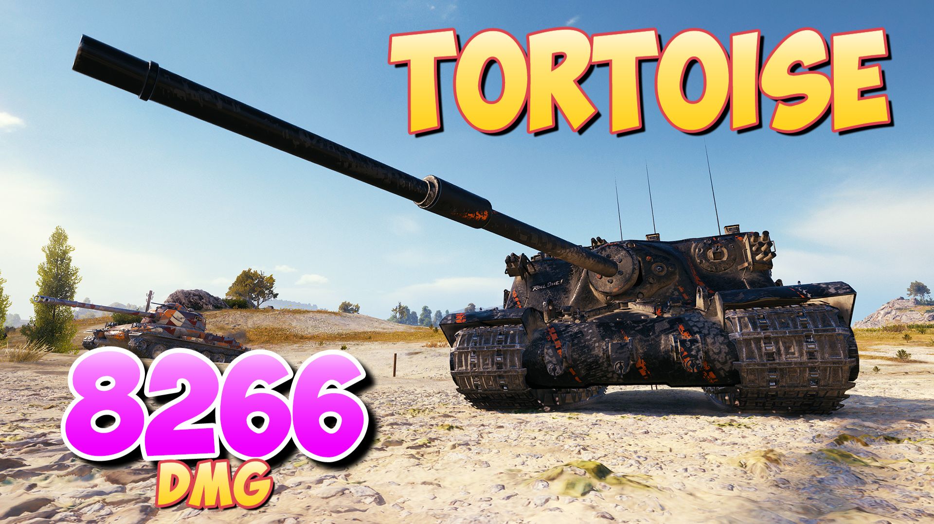 Tortoise - 6 Фрагов 8.2K Урона • Против обезьян! • Мир Танков